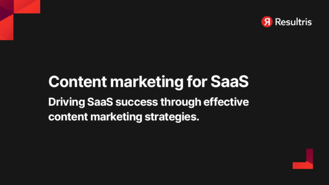 content marketing strategy for saas