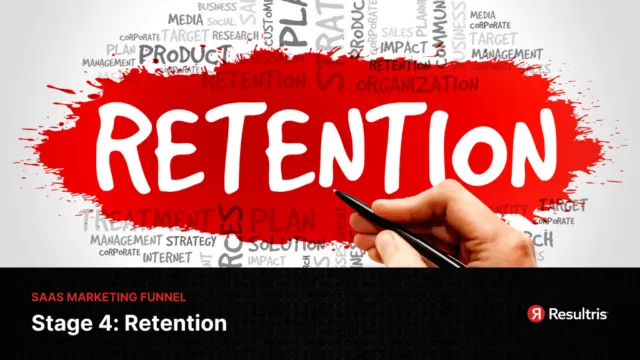 saas marketing funnel - retention