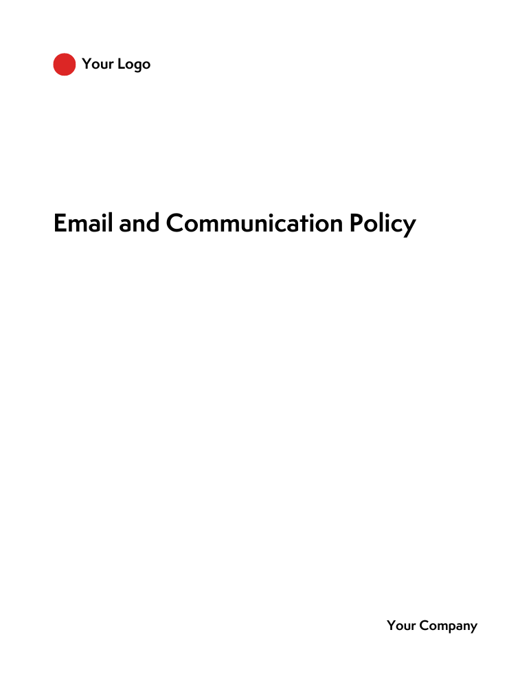 Email/Communication Policy
