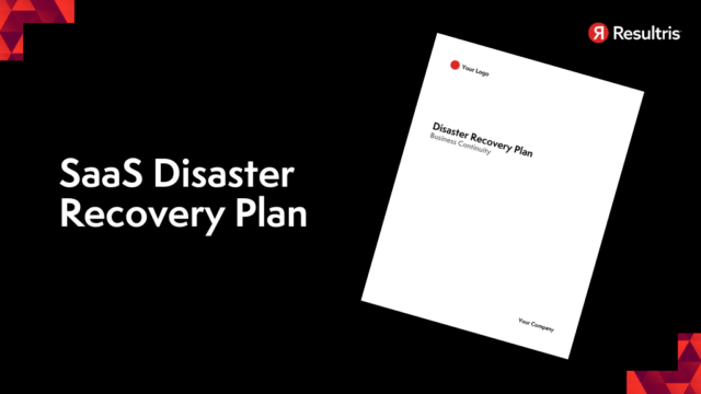 SaaS Disaster Recovery Plan